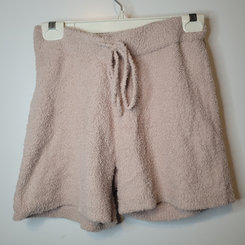 Design Lab Teddy Plush Shorts